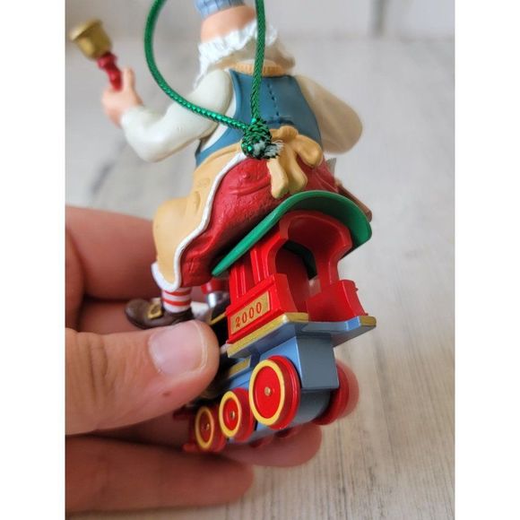 Hallmark 2000 Keepsake toy maker ornament Xmas Santa Claus - Picture 5 of 7